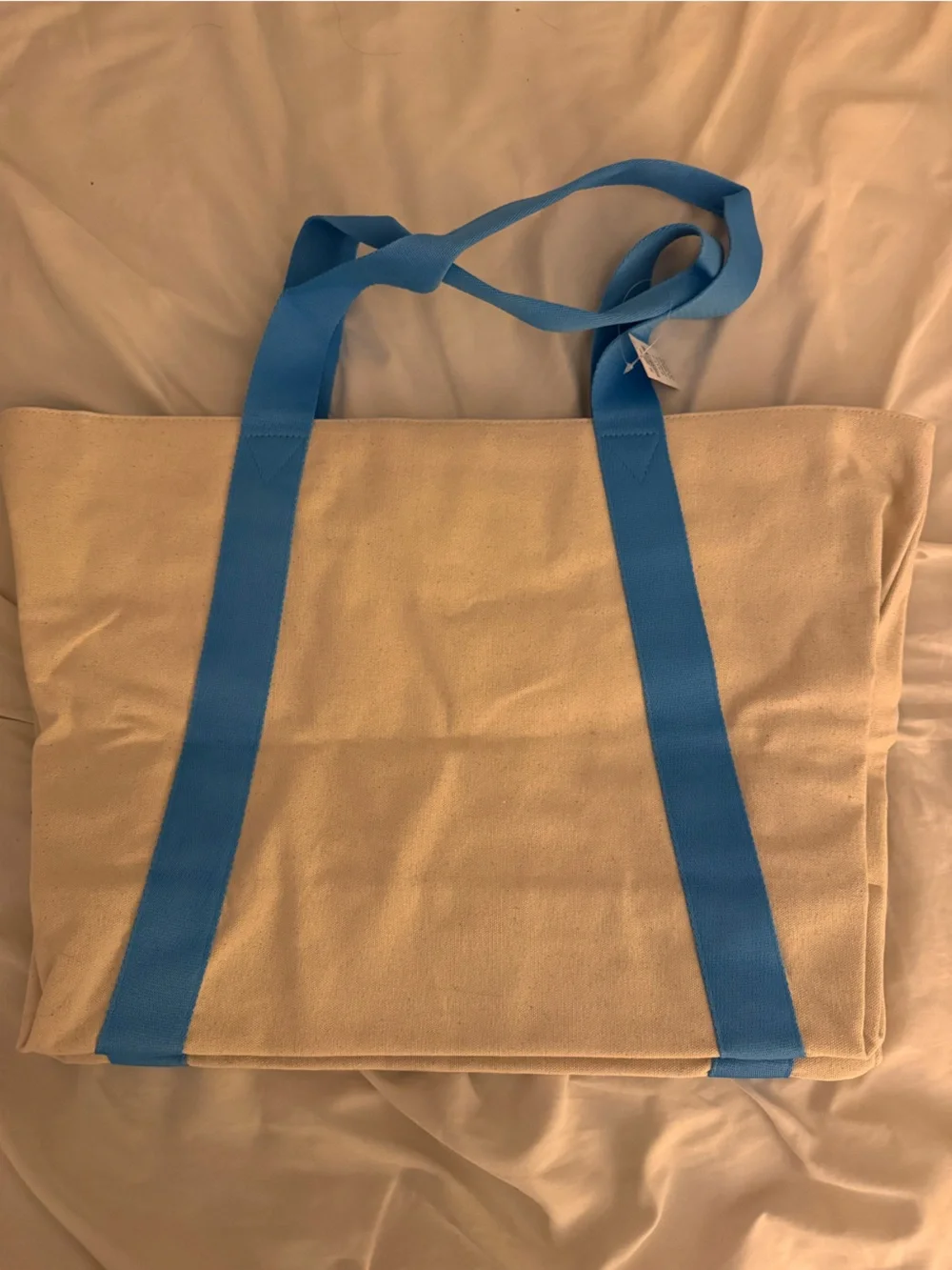 PINK Canvas Tote Bag NWT